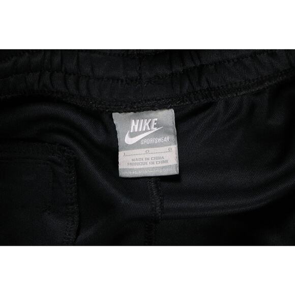 Vintage Nike Mens Tracksuit Large Black White Swoosh Warmup Suit  Gray Tag - Picture 8 of 13